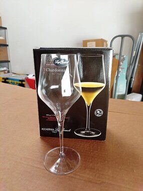 Supermo 11.75 oz Chardonnay White Wine Glasses, 1 Count, Clear NEW!